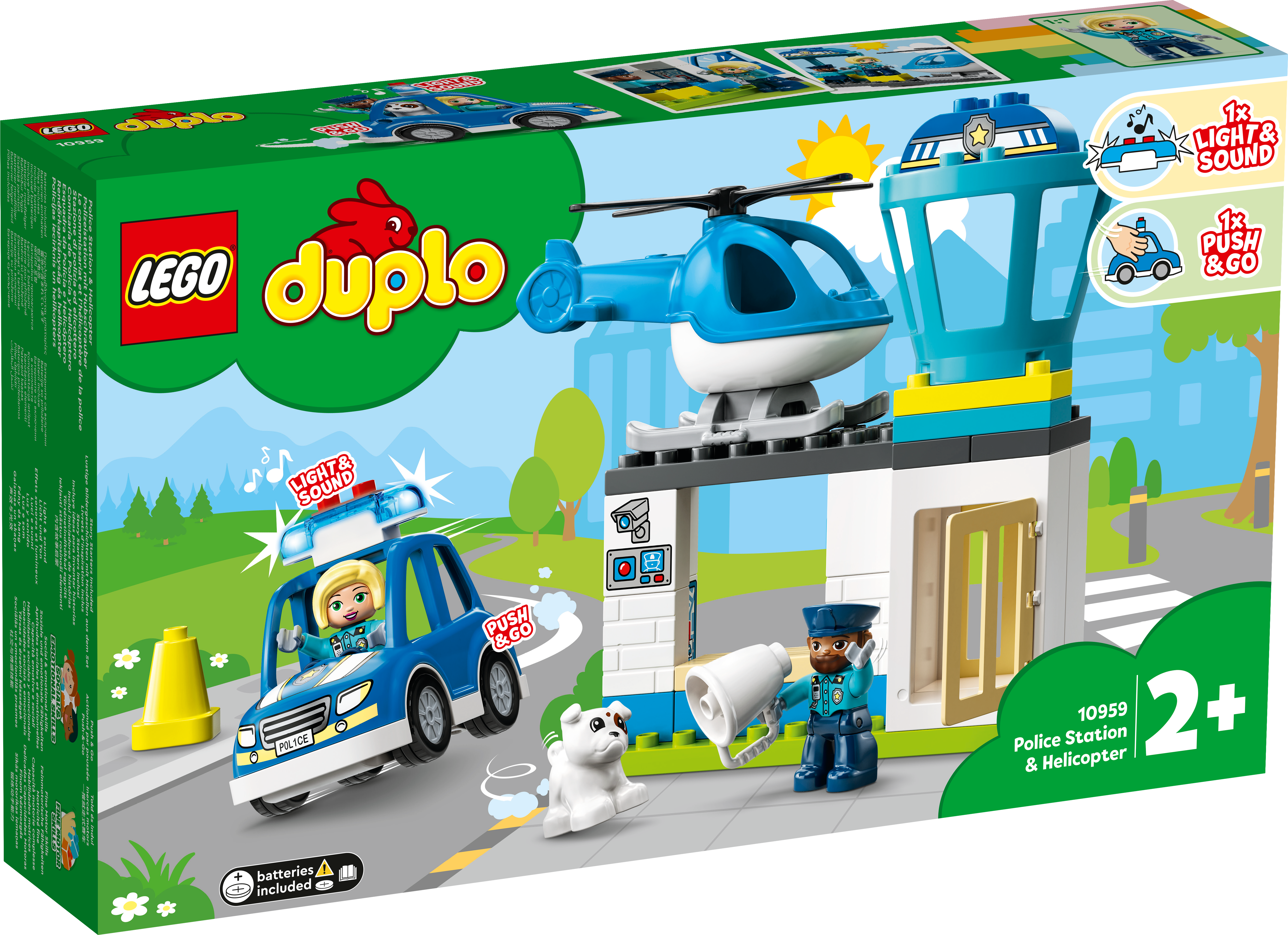 Picture of LEGO DUPLO 10959 Police Station & Helicopter