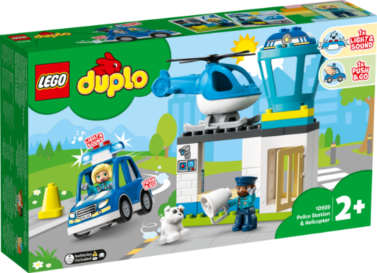 Picture of LEGO DUPLO 10959 Police Station & Helicopter