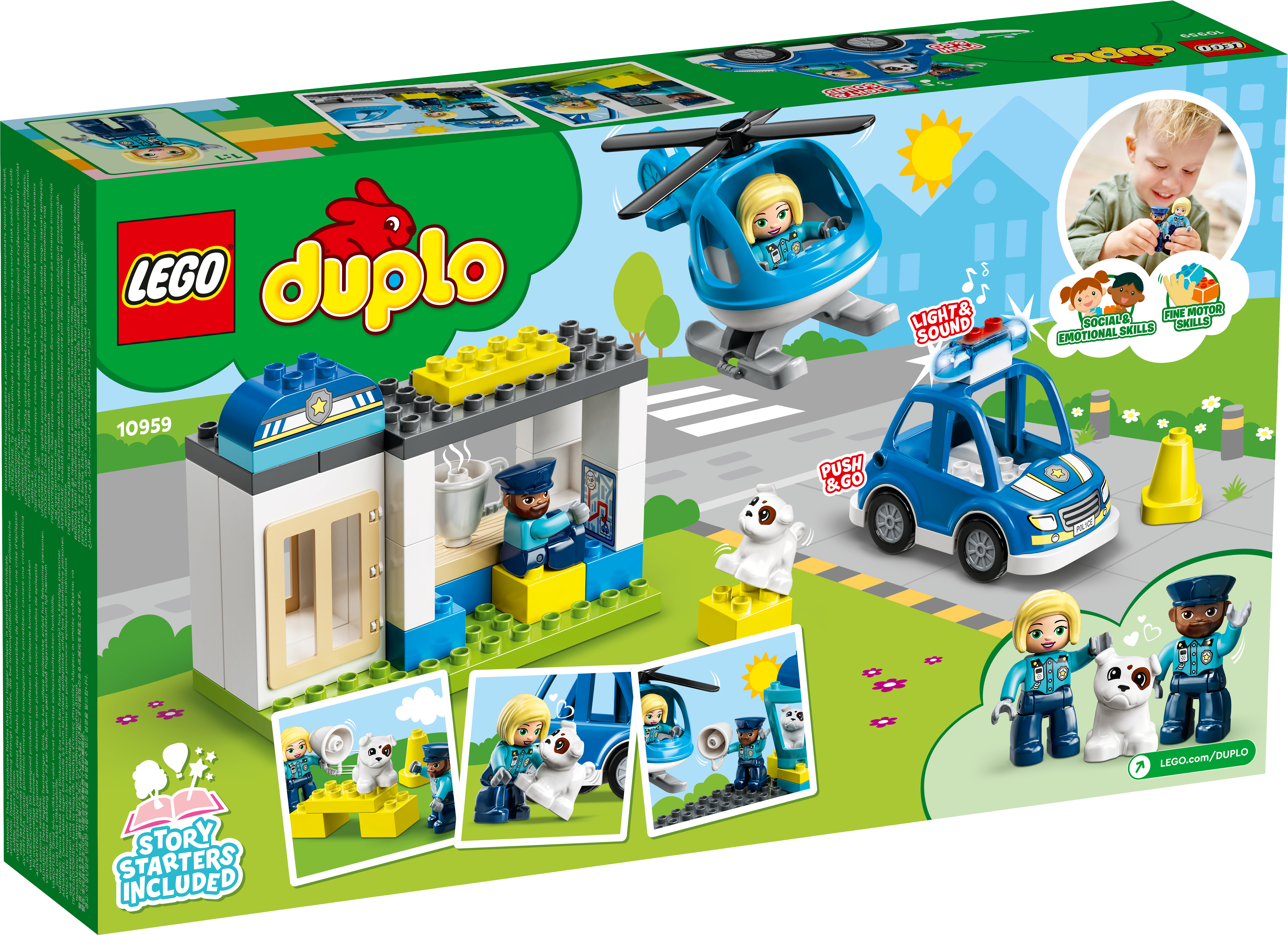 Picture of LEGO DUPLO 10959 Police Station & Helicopter