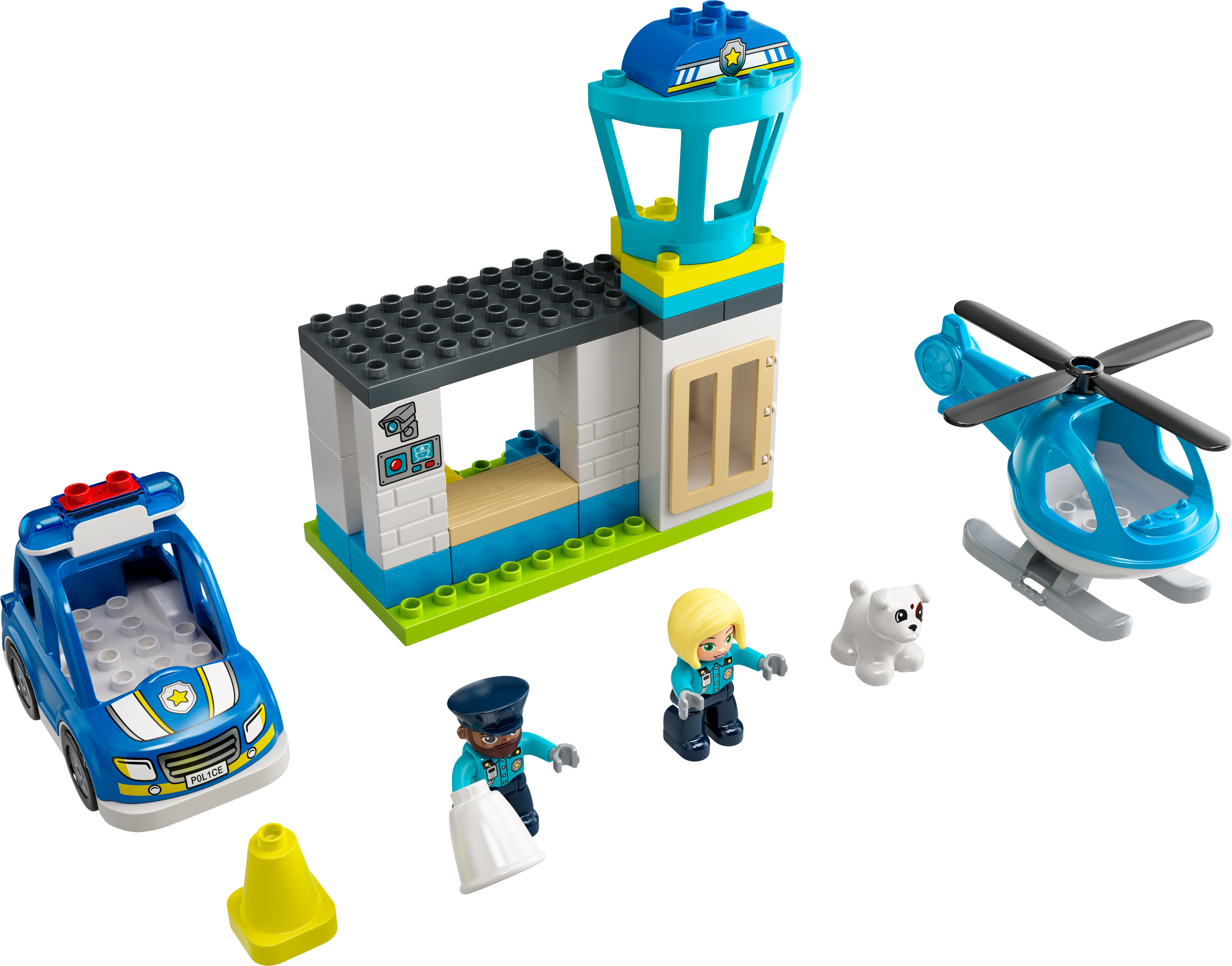 Picture of LEGO DUPLO 10959 Police Station & Helicopter