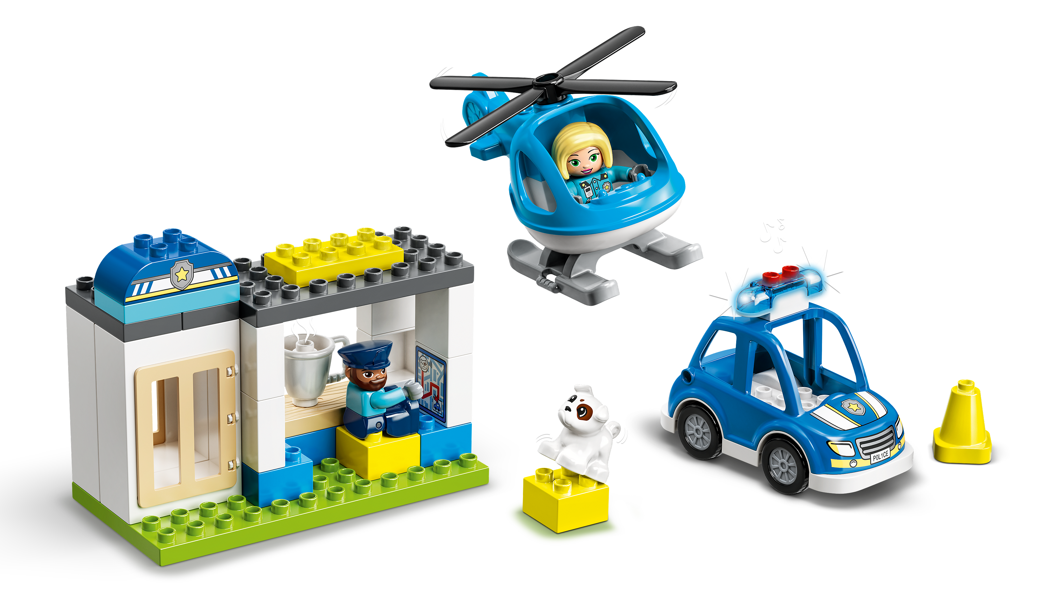 Picture of LEGO DUPLO 10959 Police Station & Helicopter