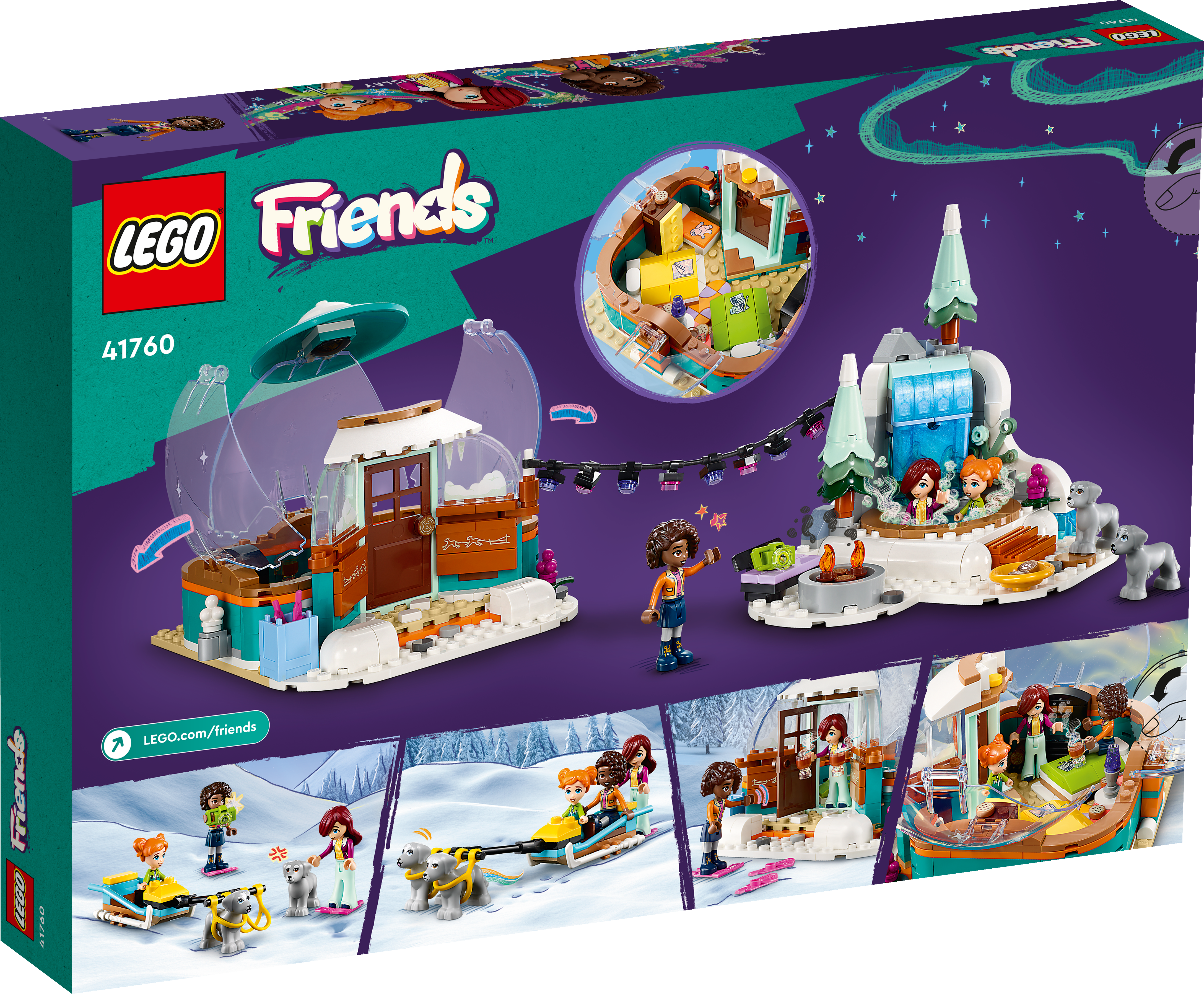 Picture of LEGO Friends 41760 Igloo Holiday Adventure