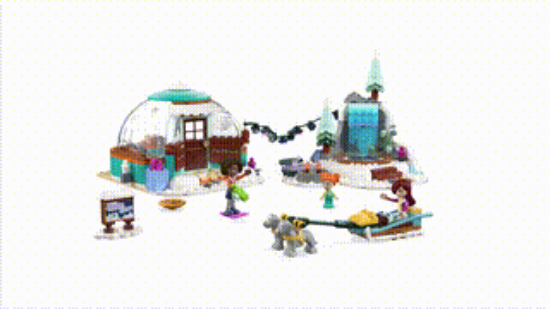 Picture of LEGO Friends 41760 Igloo Holiday Adventure