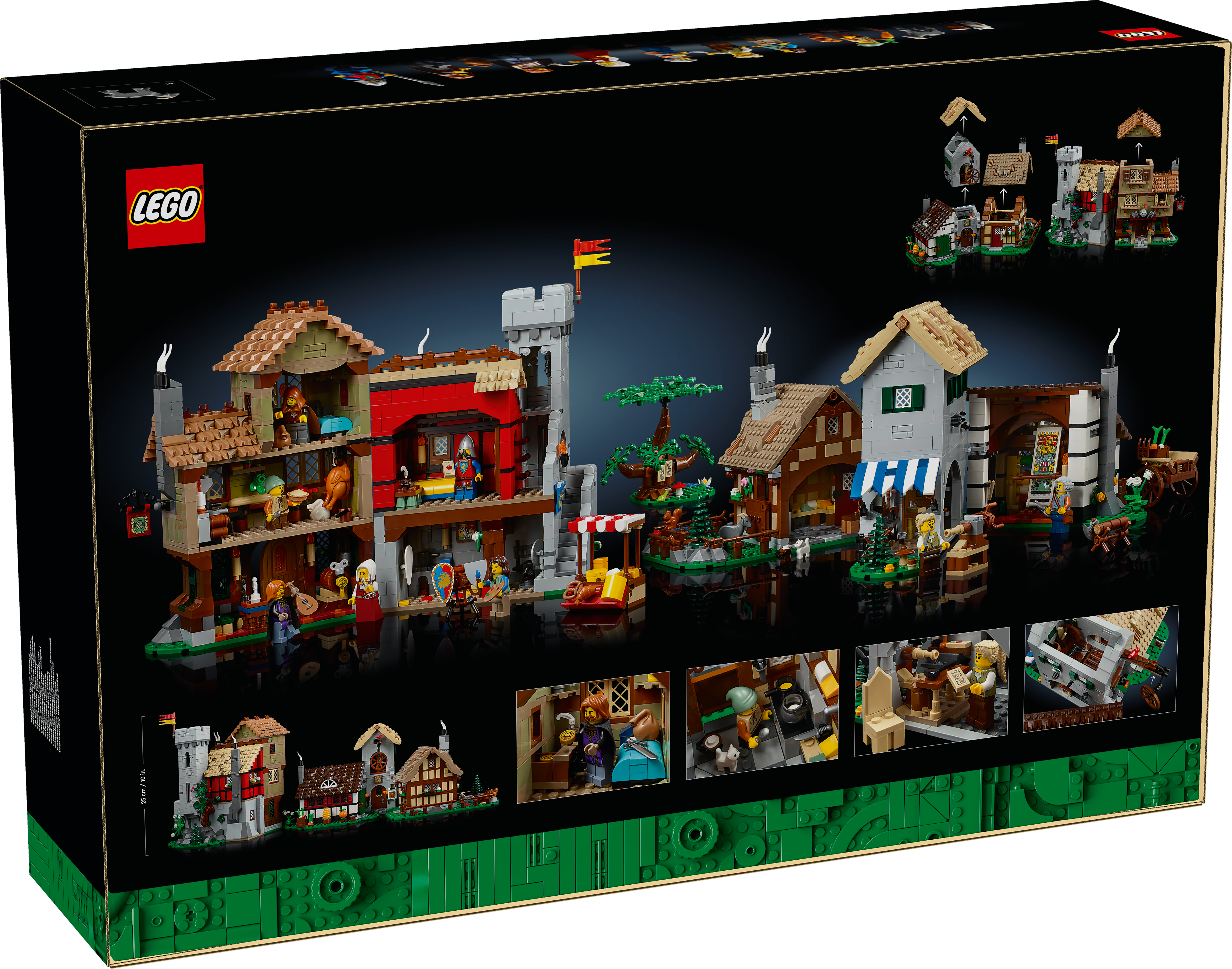 Picture of LEGO Icons 10332 Medieval Town Square