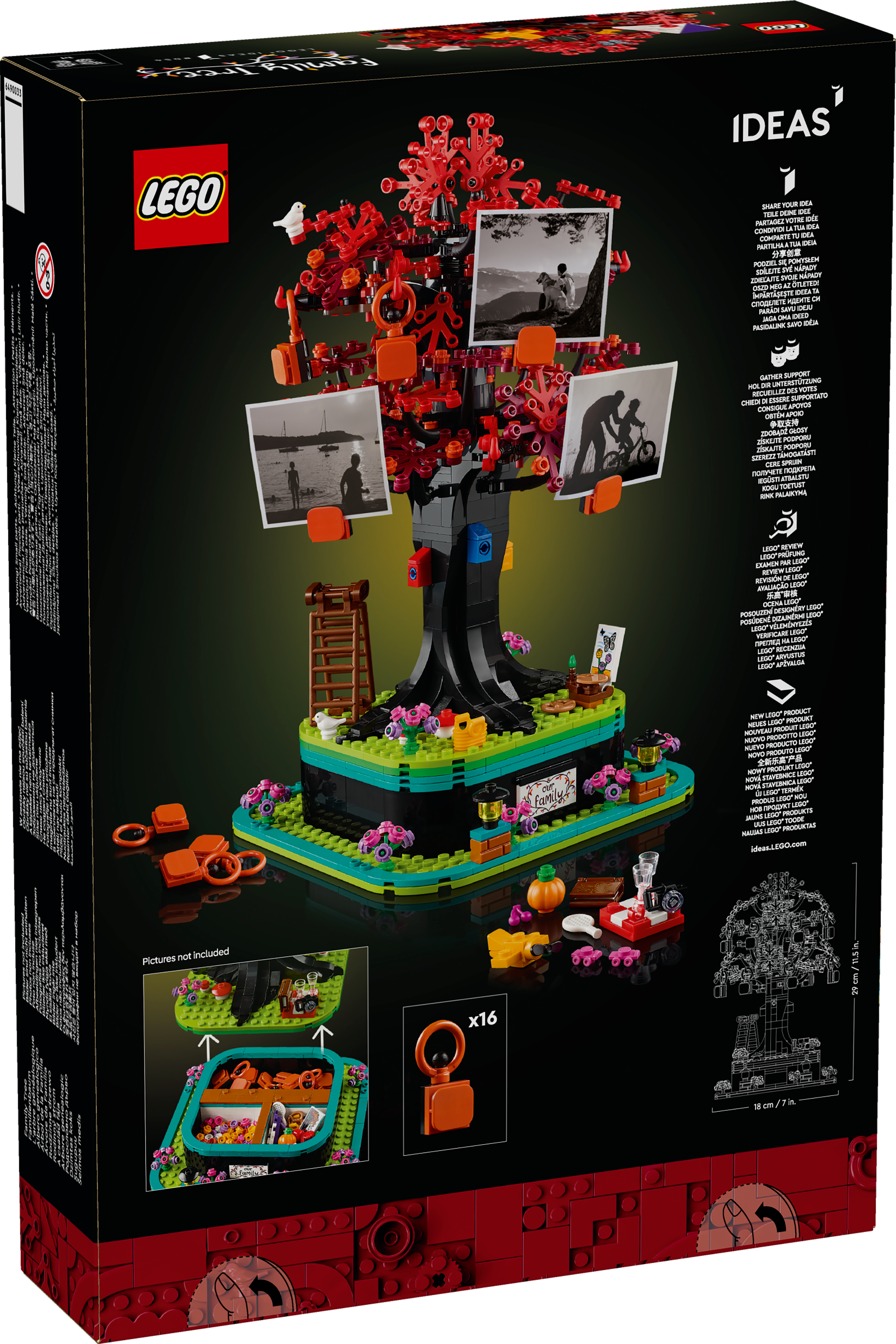 Picture of LEGO IDEAS 21346 Family Tree