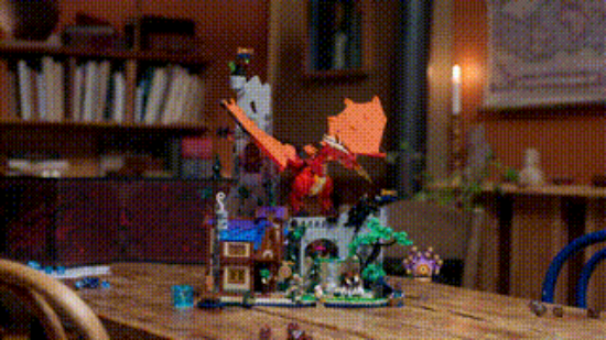 Picture of LEGO IDEAS 21348 Dungeons & Dragons: Red Dragon's Tale