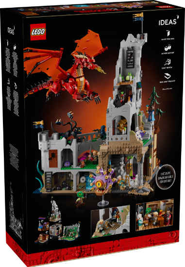 Picture of LEGO IDEAS 21348 Dungeons & Dragons: Red Dragon's Tale