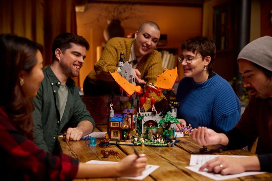 Picture of LEGO IDEAS 21348 Dungeons & Dragons: Red Dragon's Tale