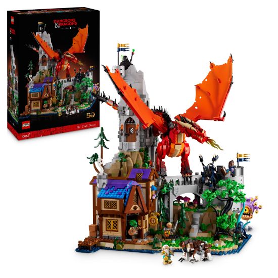 Picture of LEGO IDEAS 21348 Dungeons & Dragons: Red Dragon's Tale