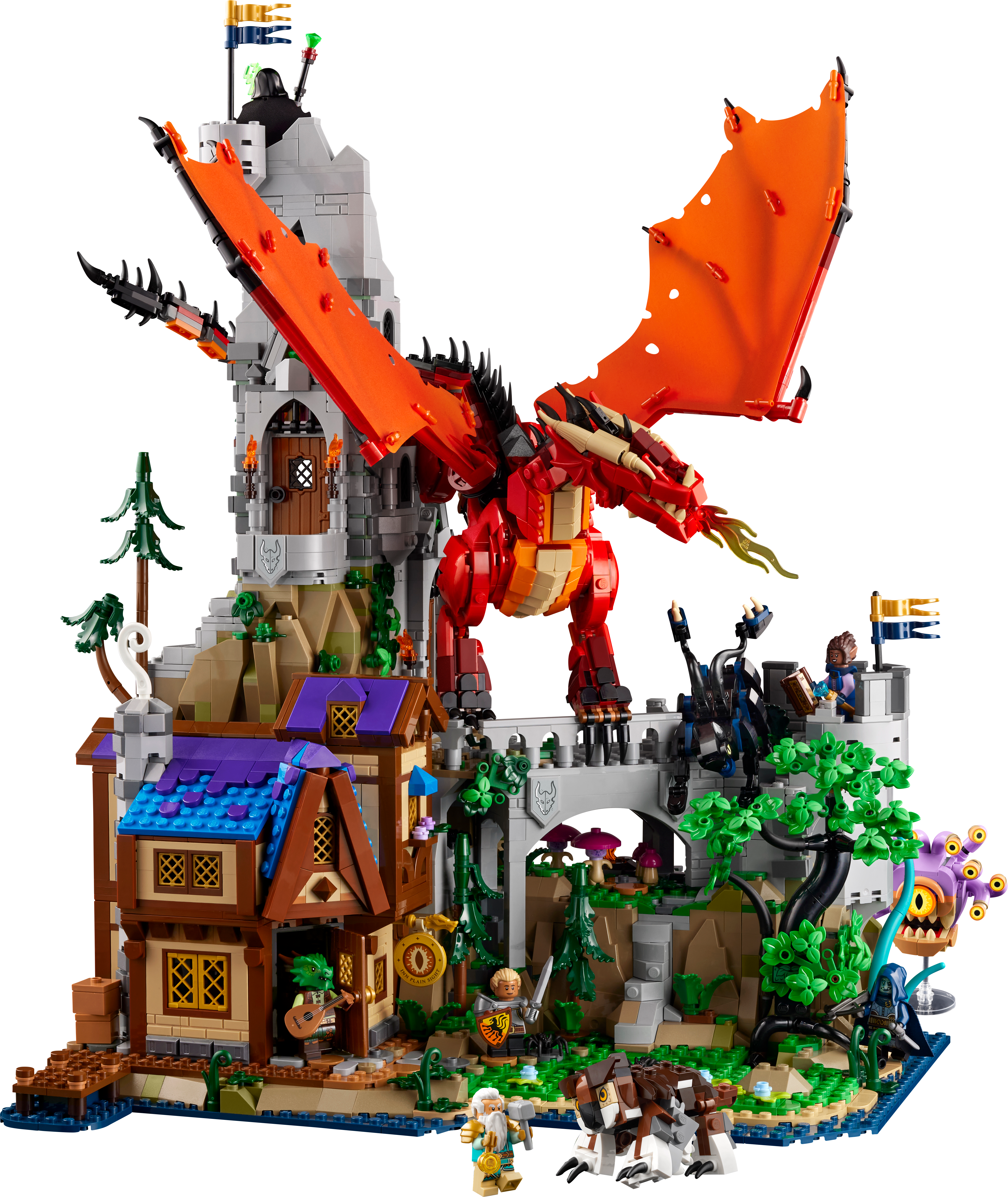 Picture of LEGO IDEAS 21348 Dungeons & Dragons: Red Dragon's Tale