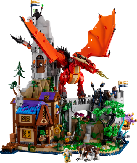 Picture of LEGO IDEAS 21348 Dungeons & Dragons: Red Dragon's Tale