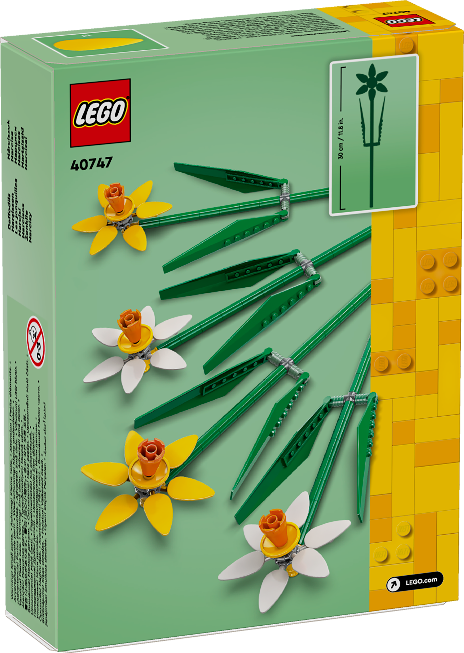 Picture of LEGO Flowers 40747 Daffodils Celebration Gift