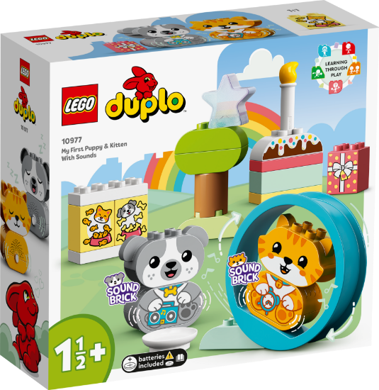 Picture of LEGO DUPLO 10977 My First Puppy & Kitten