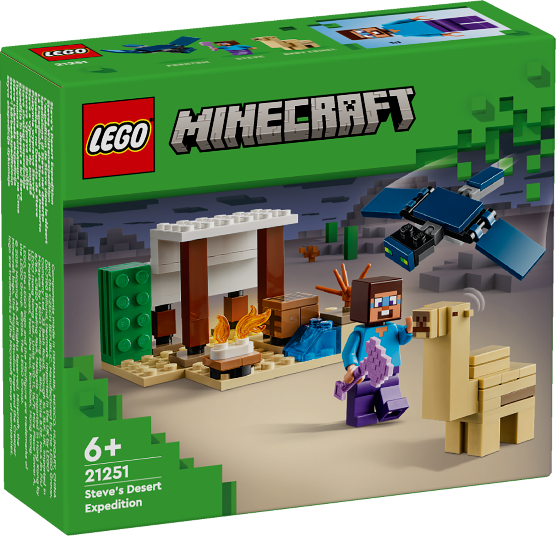 Picture of LEGO Minecraft 21251 Steve's Desert Expedition Set