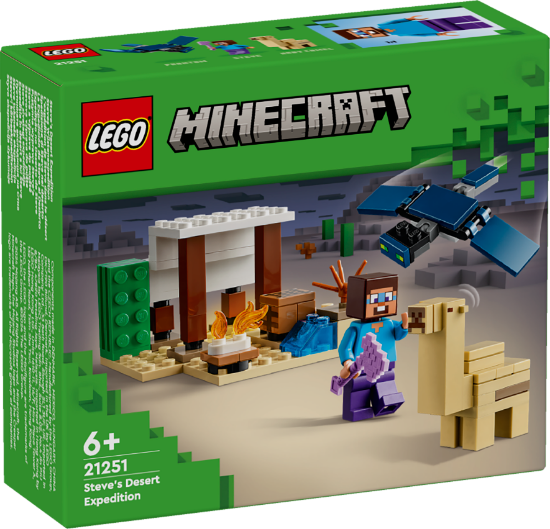 Picture of LEGO Minecraft 21251 Steve's Desert Expedition Set