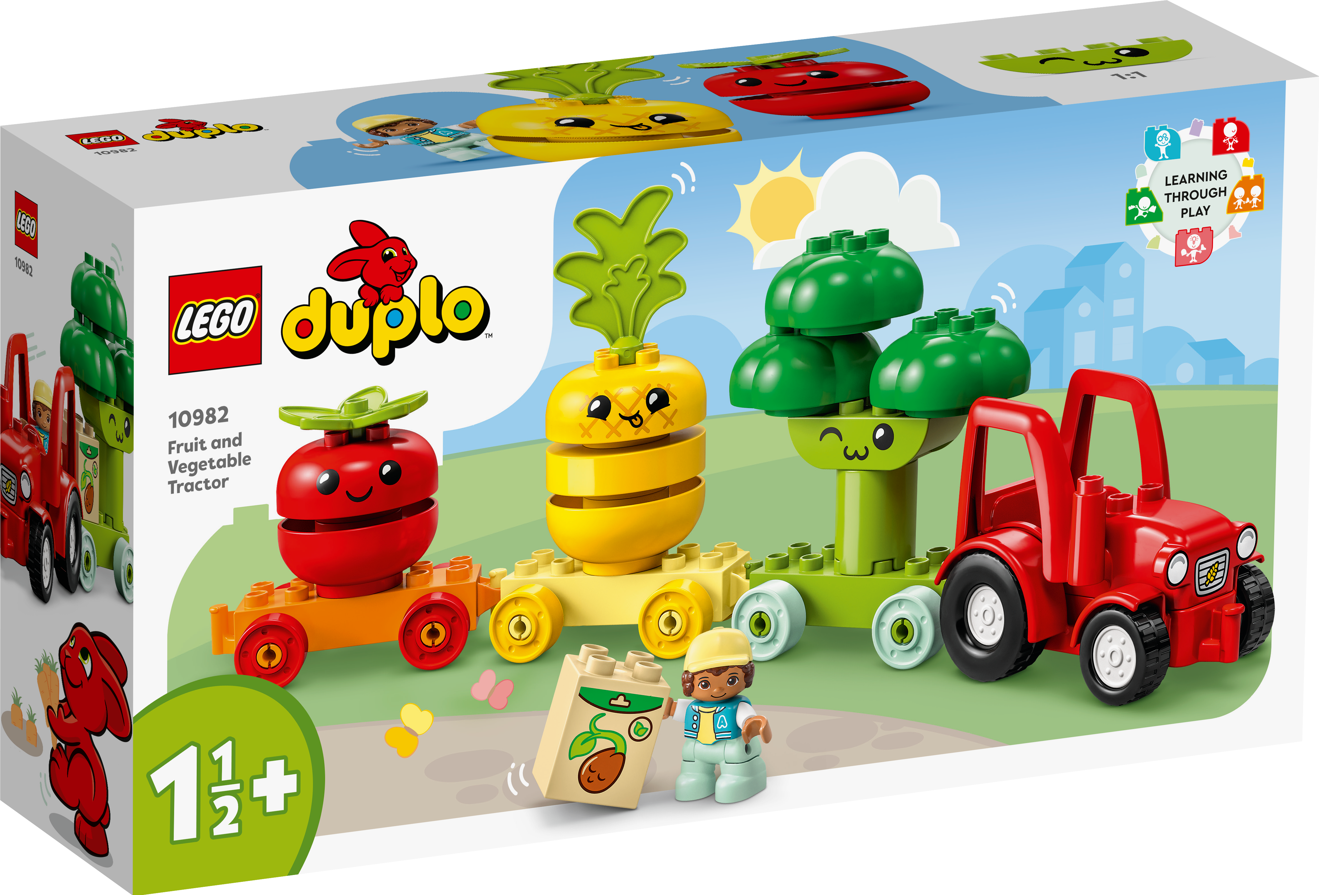 Picture of LEGO DUPLO My First 10982 Fruit and Vegetable Tractor