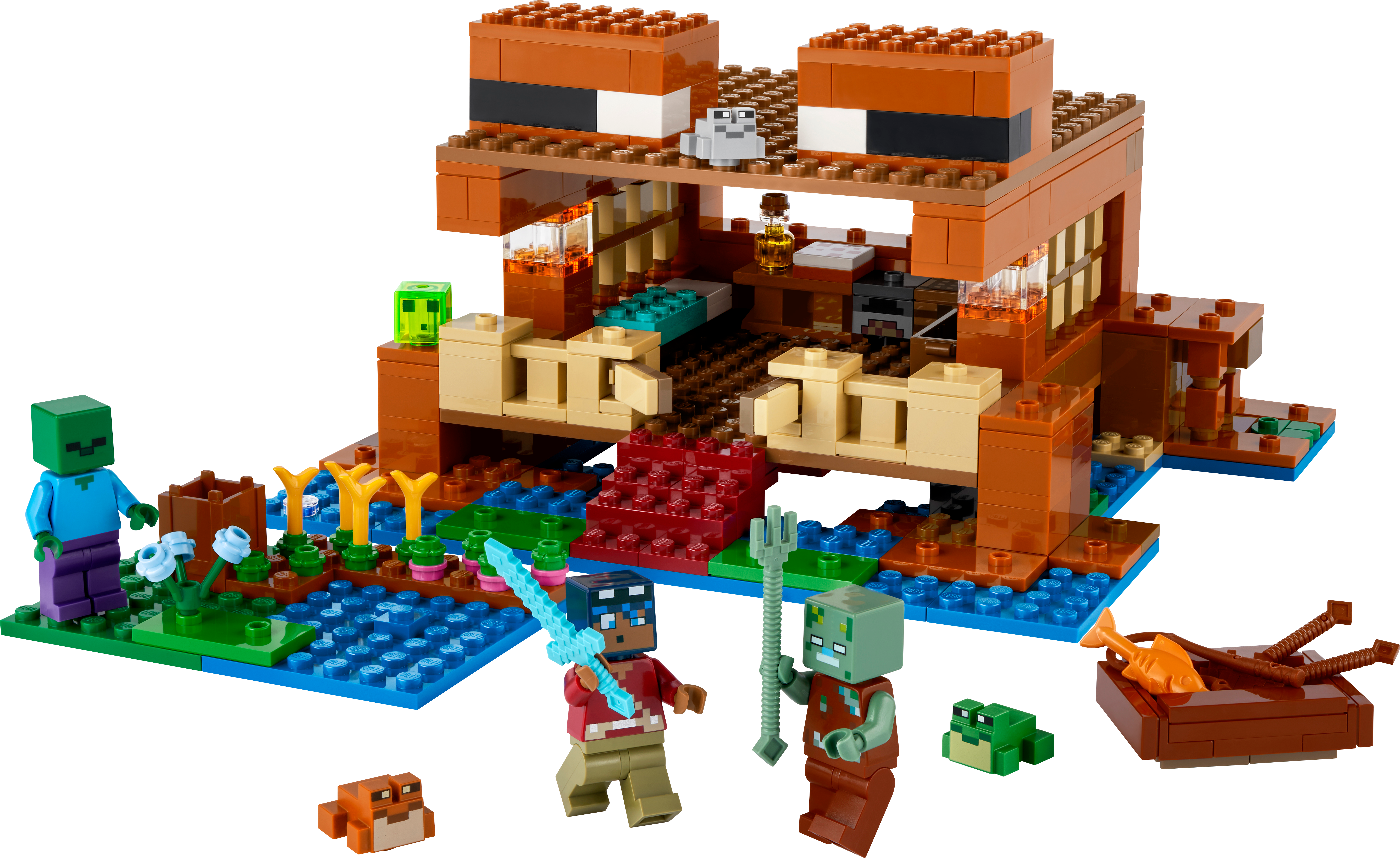 Picture of LEGO Minecraft 21256 The Frog House