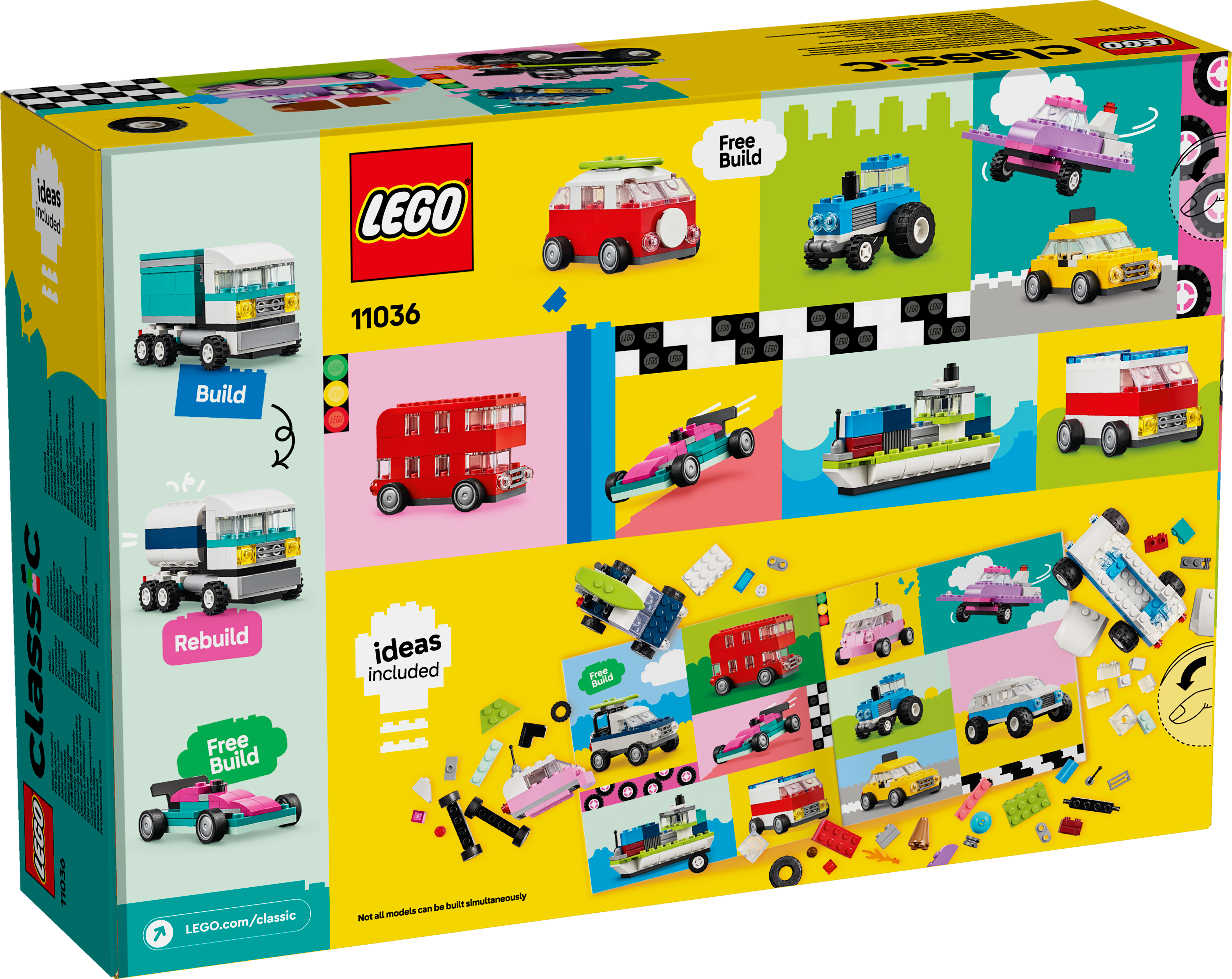 Picture of LEGO Classic 11036 Creative Vehicles