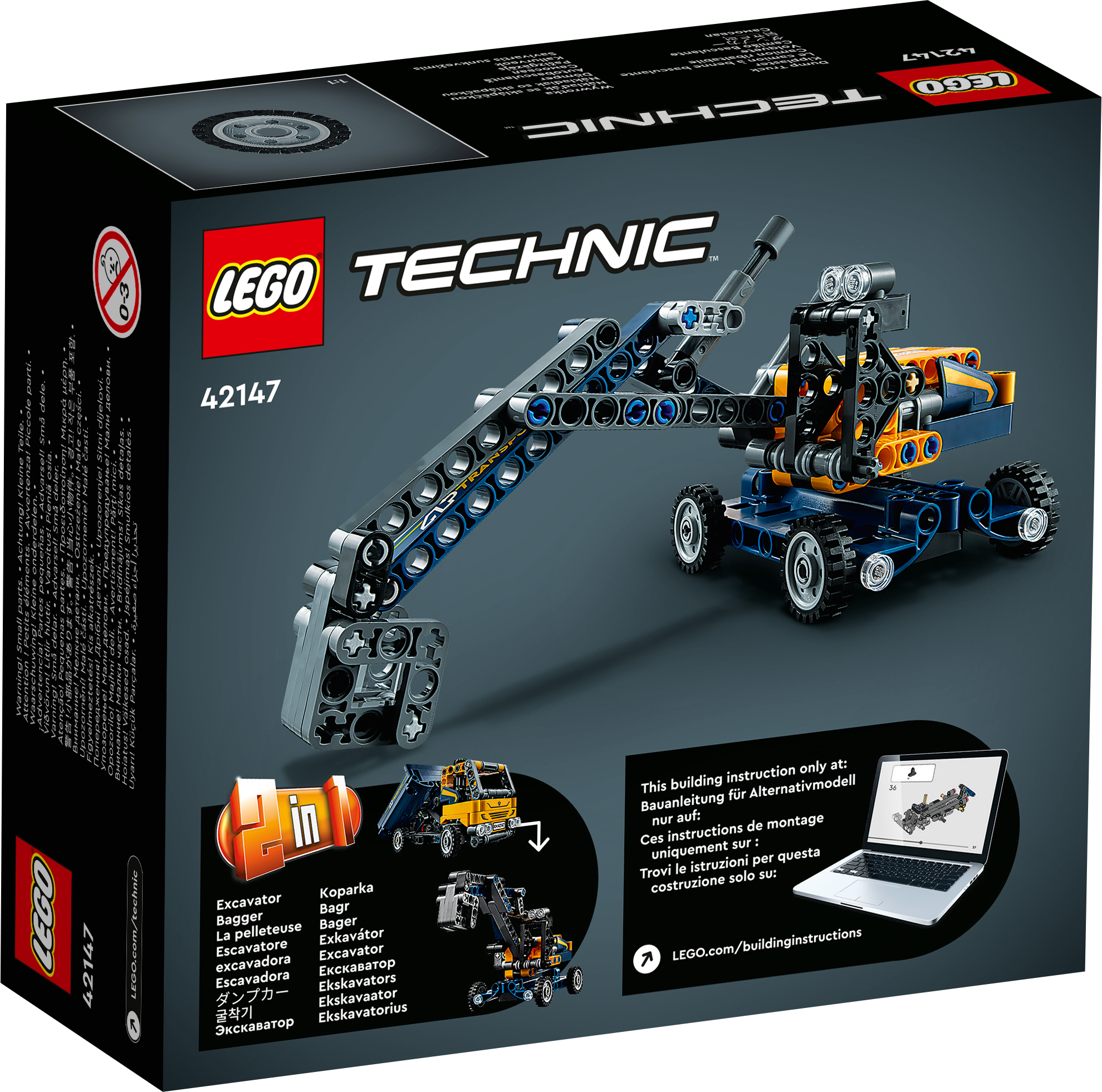 Picture of LEGO Technic 42147 Dump Truck