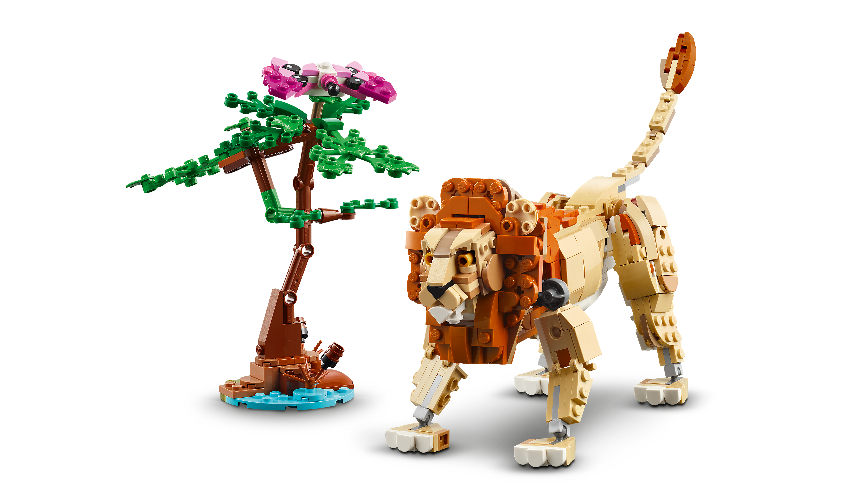 Picture of LEGO Creator 31150 Wild Safari Animals 3in1 Set