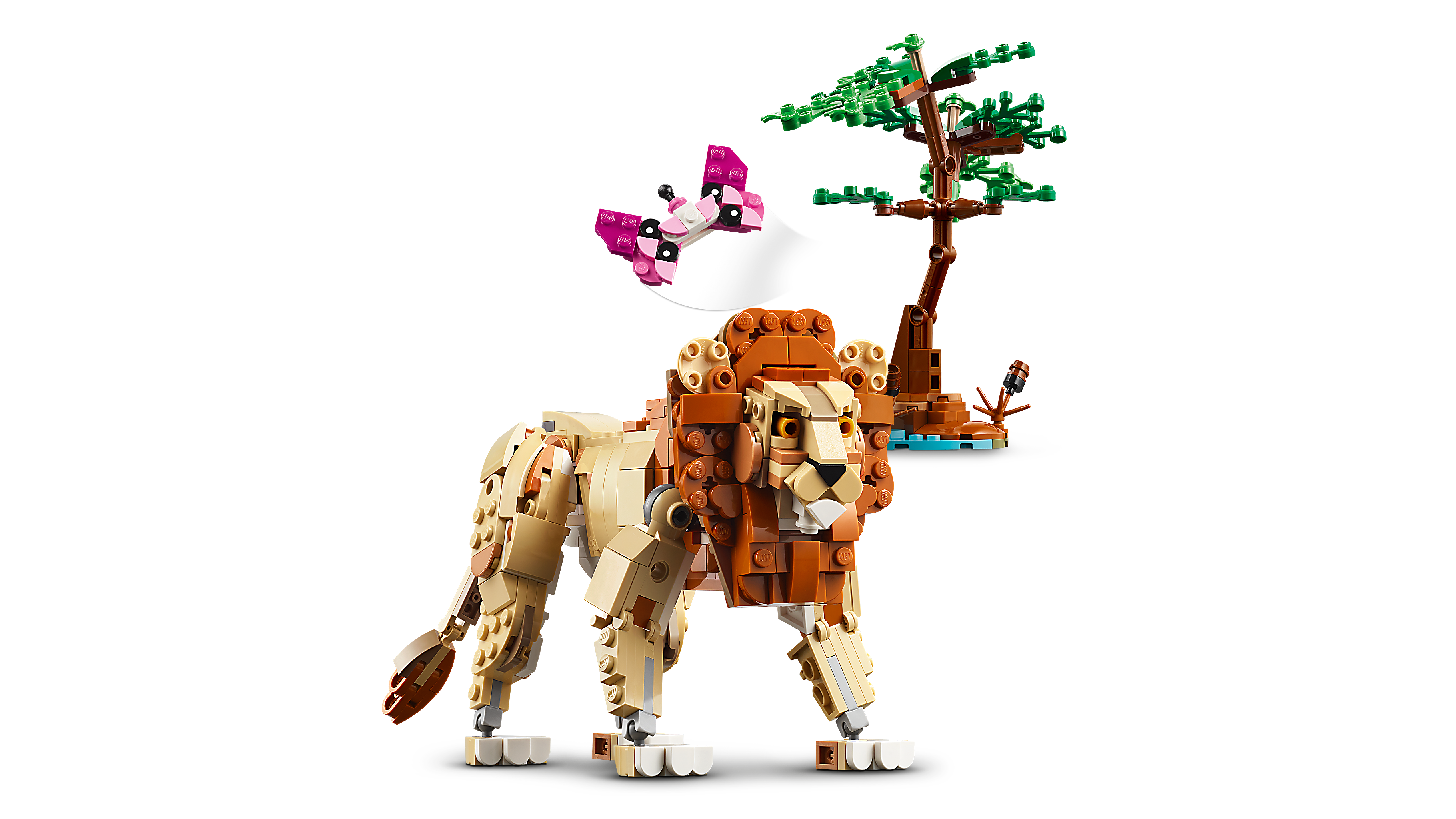 Picture of LEGO Creator 31150 Wild Safari Animals 3in1 Set