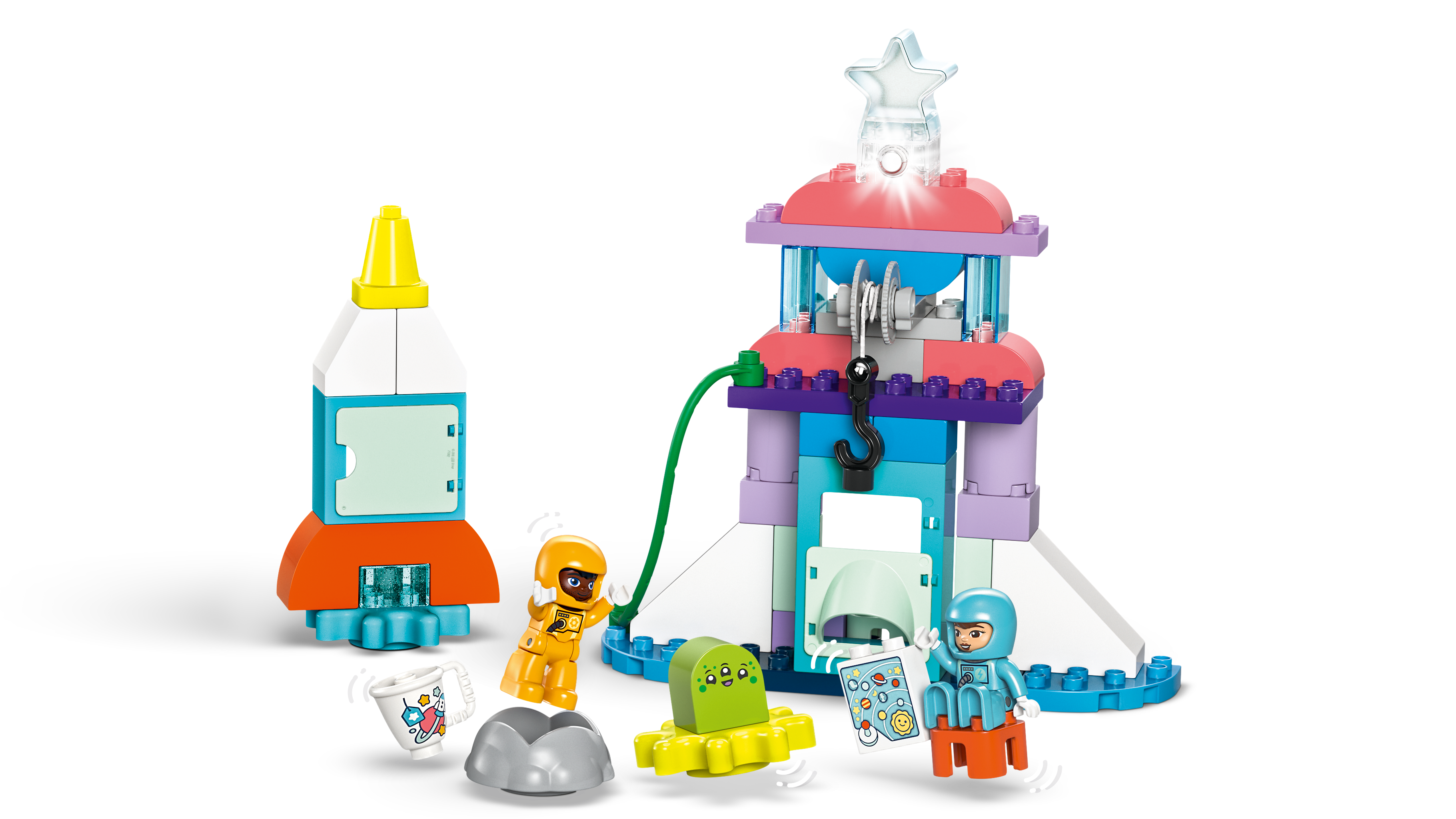 Picture of LEGO DUPLO Town 10422 3in1 Space Shuttle Adventure