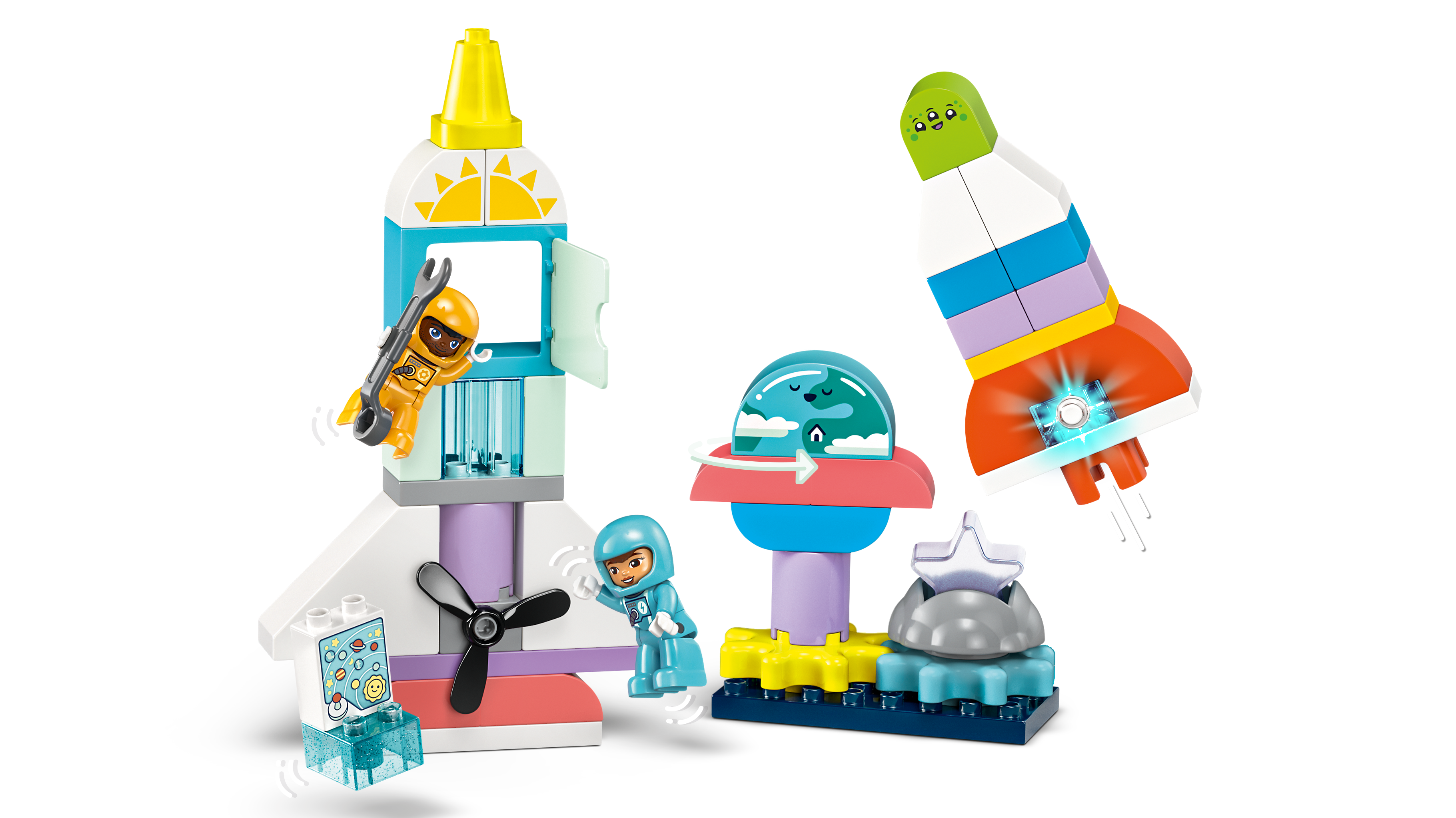 Picture of LEGO DUPLO Town 10422 3in1 Space Shuttle Adventure