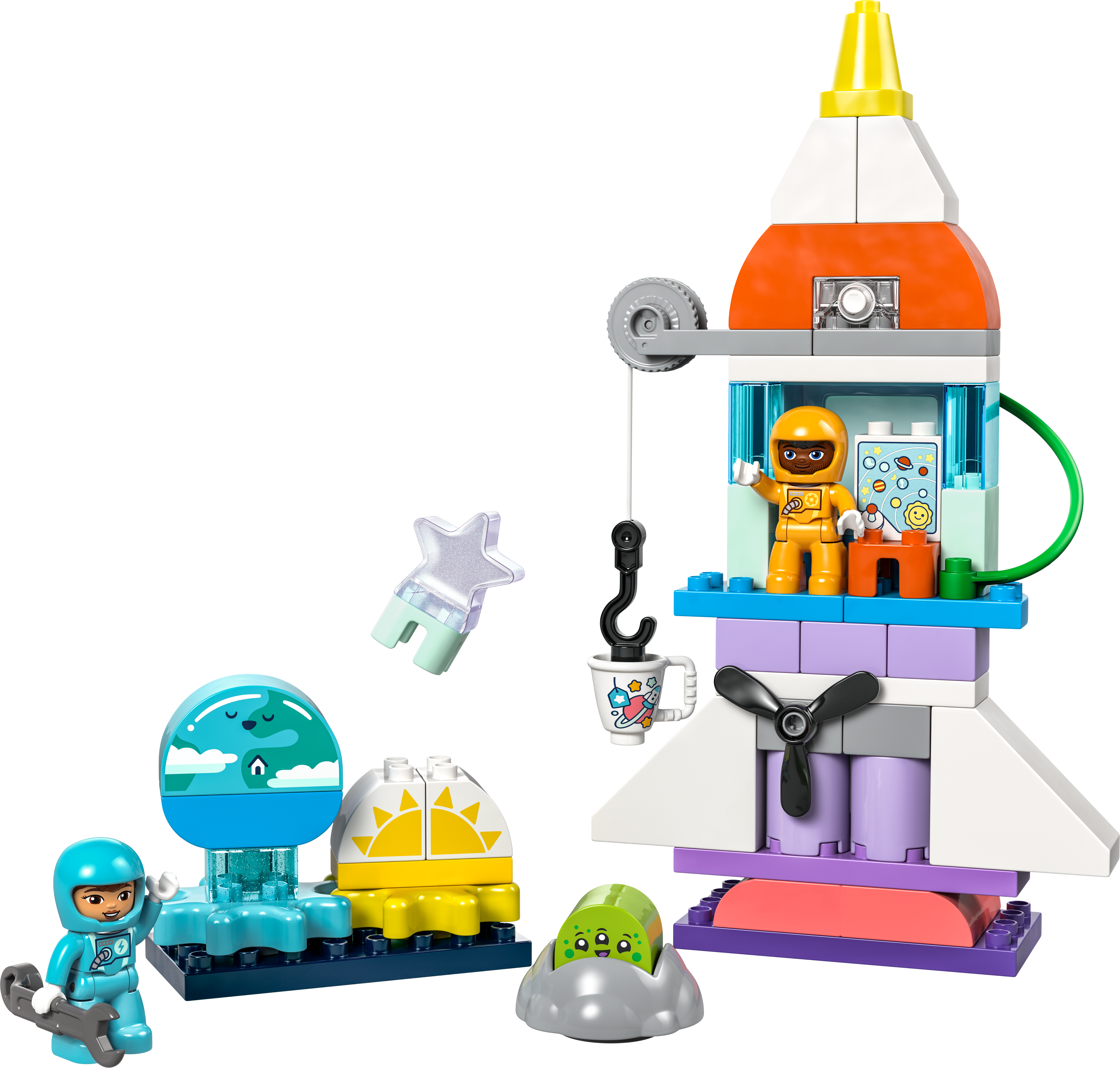 Picture of LEGO DUPLO Town 10422 3in1 Space Shuttle Adventure