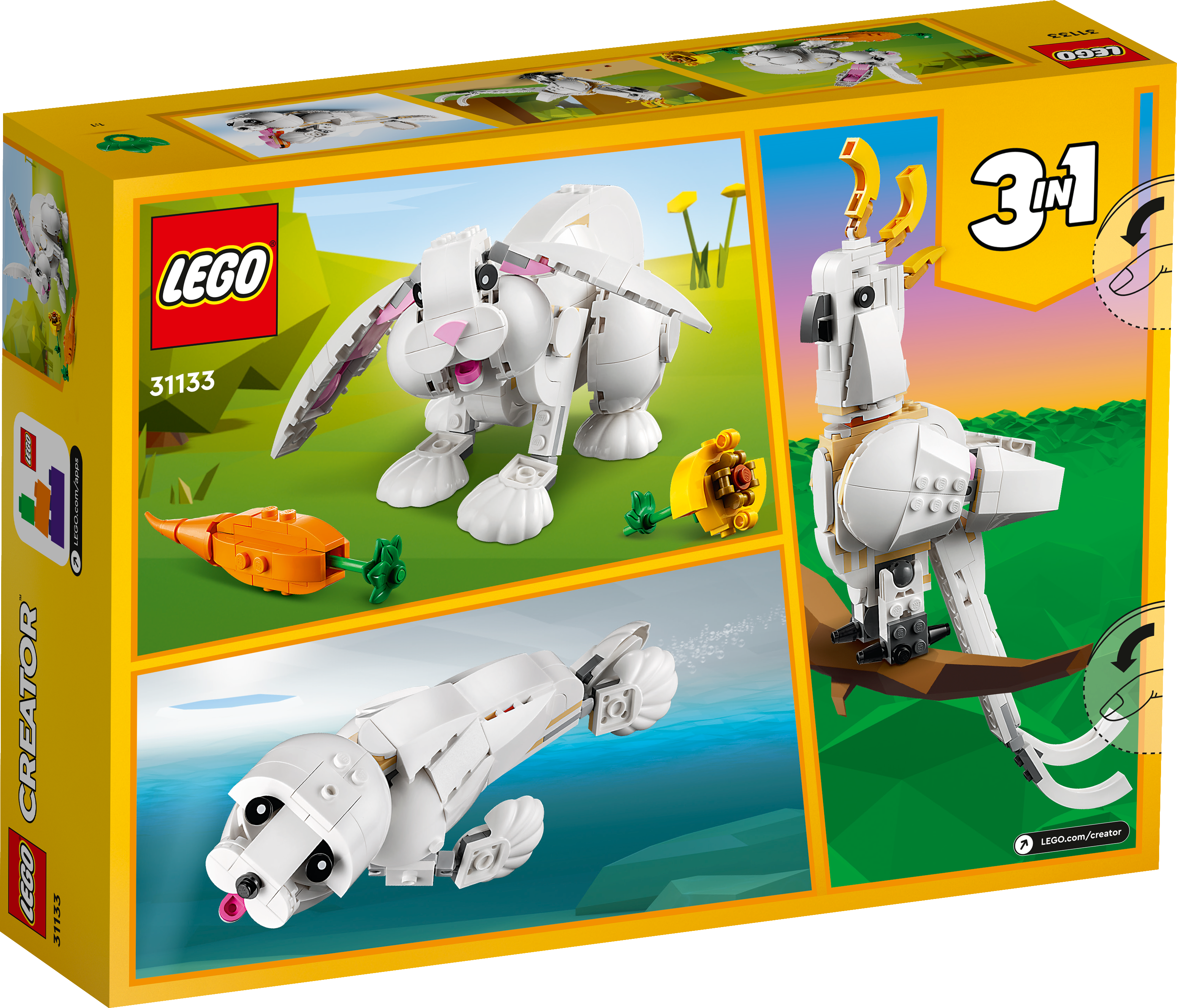 Picture of LEGO Creator 31133 White Rabbit