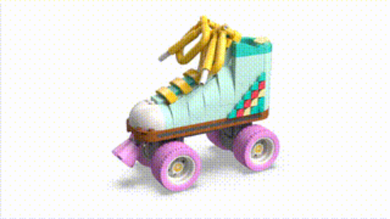 Picture of LEGO Creator 31148 Retro Roller Skate 3in1 Toy