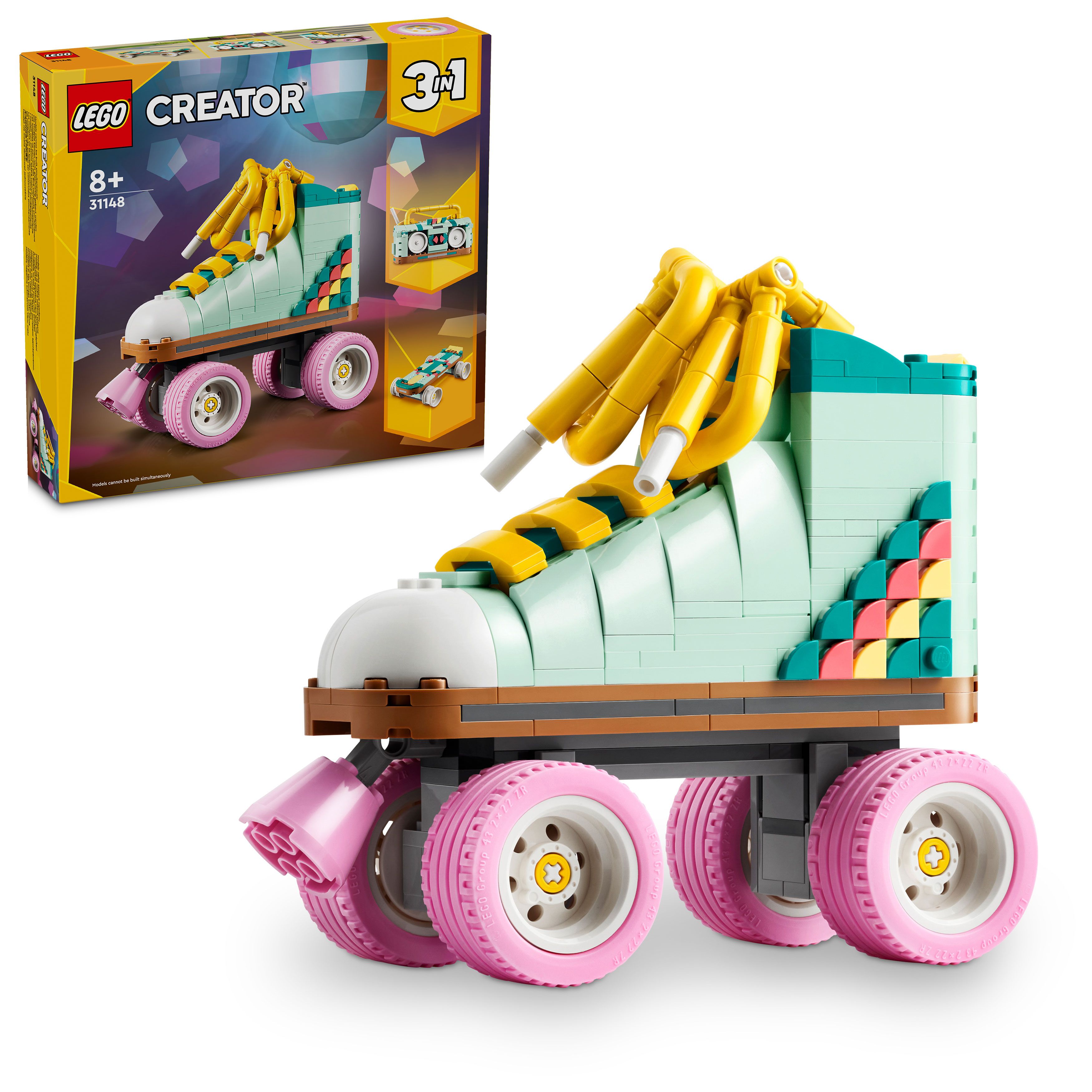 Picture of LEGO Creator 31148 Retro Roller Skate 3in1 Toy