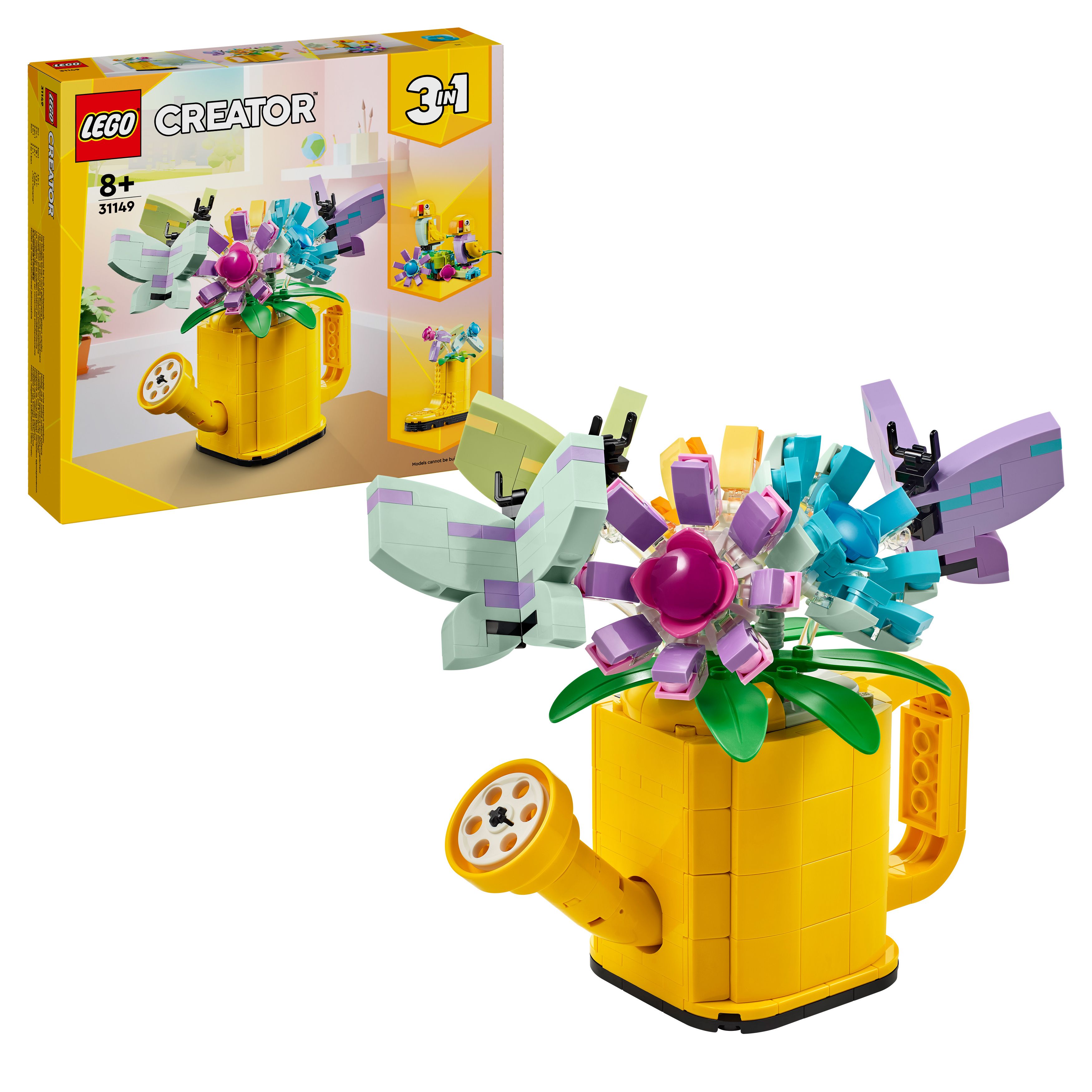 Picture of LEGO Creator 31149 Flowers in Watering Can 3in1 Toy