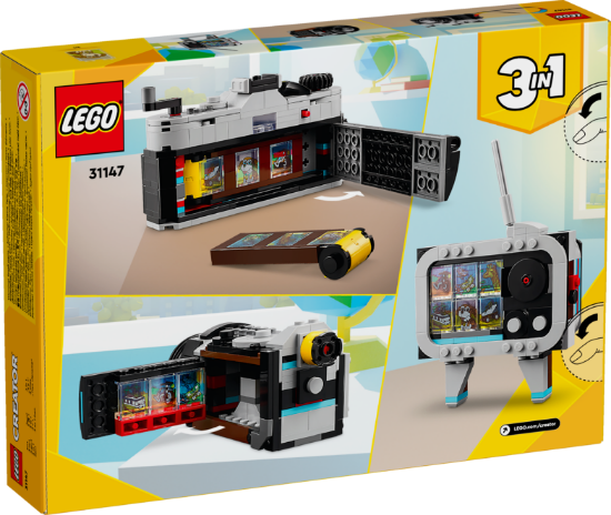 Picture of LEGO Creator 31147 Retro Camera 3in1 Toy