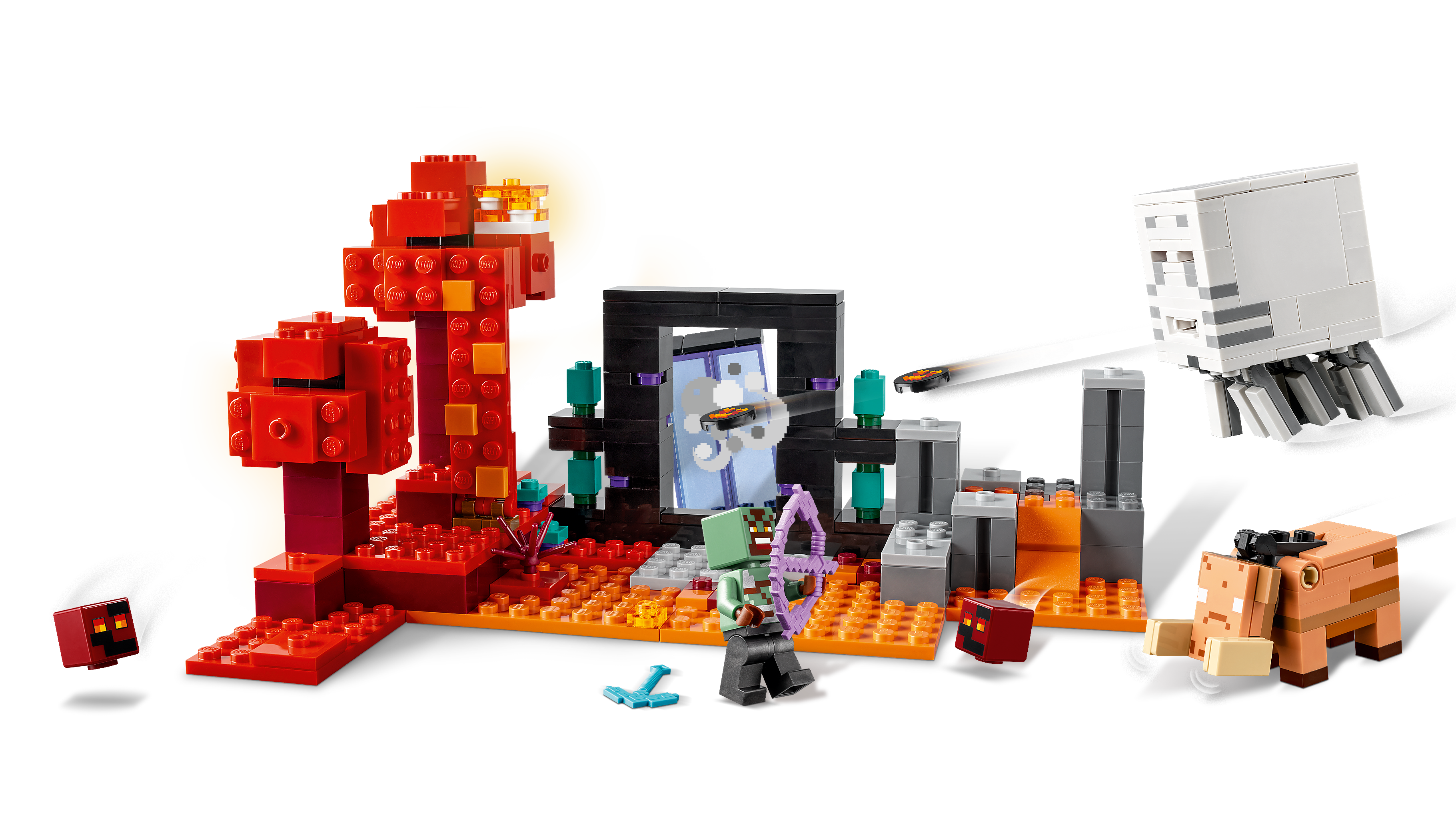 Picture of LEGO Minecraft 21255 The Nether Portal Ambush