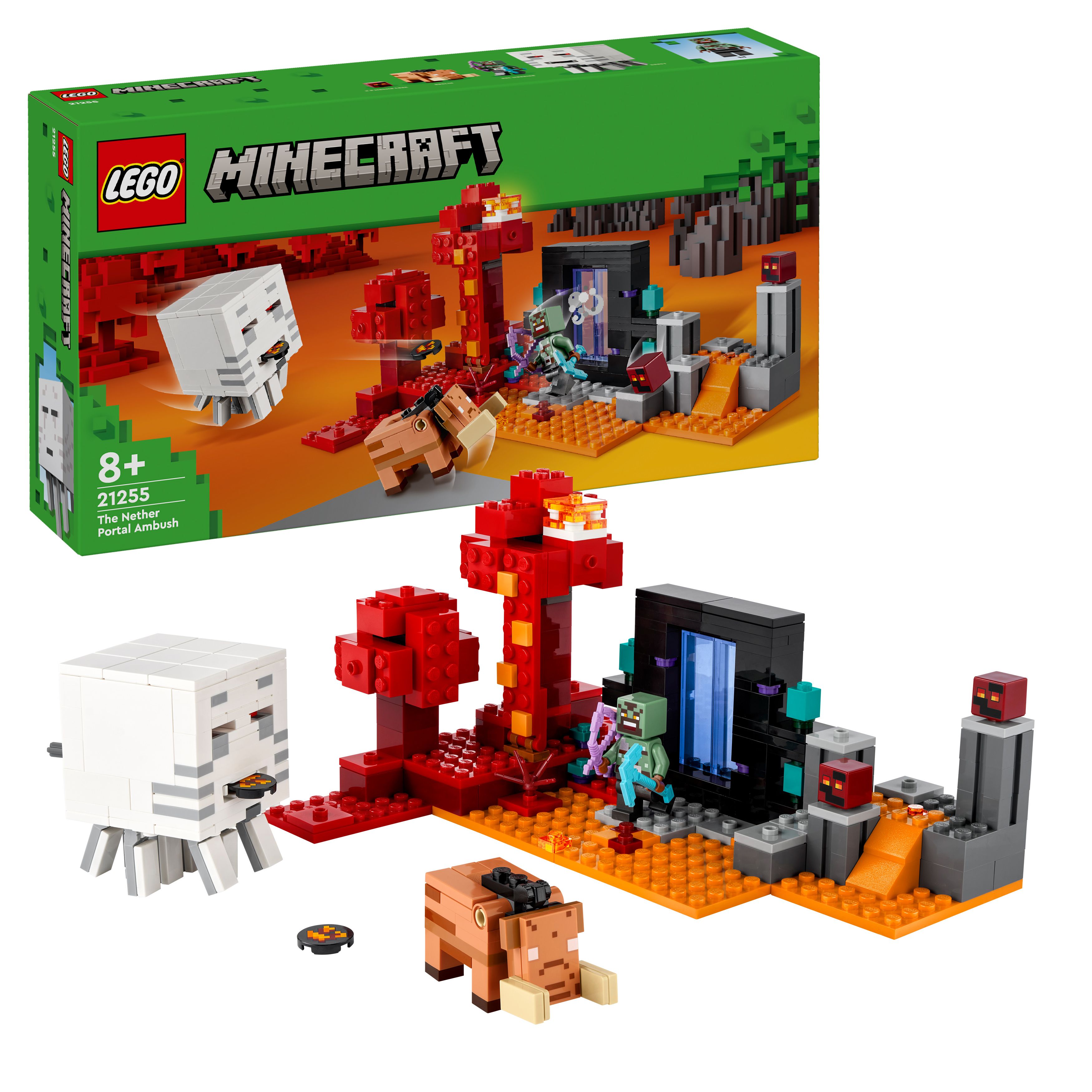 Picture of LEGO Minecraft 21255 The Nether Portal Ambush