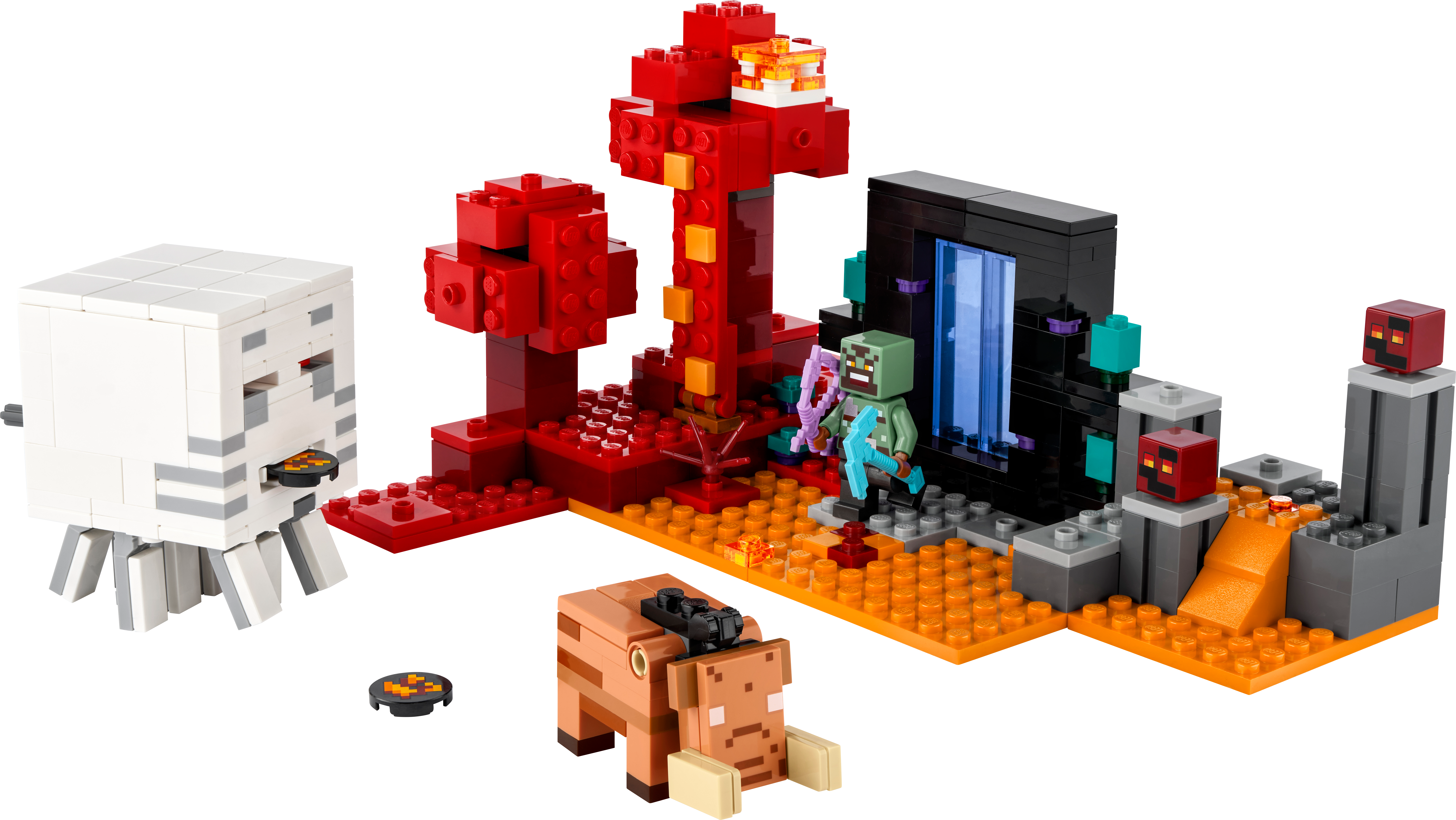 Picture of LEGO Minecraft 21255 The Nether Portal Ambush