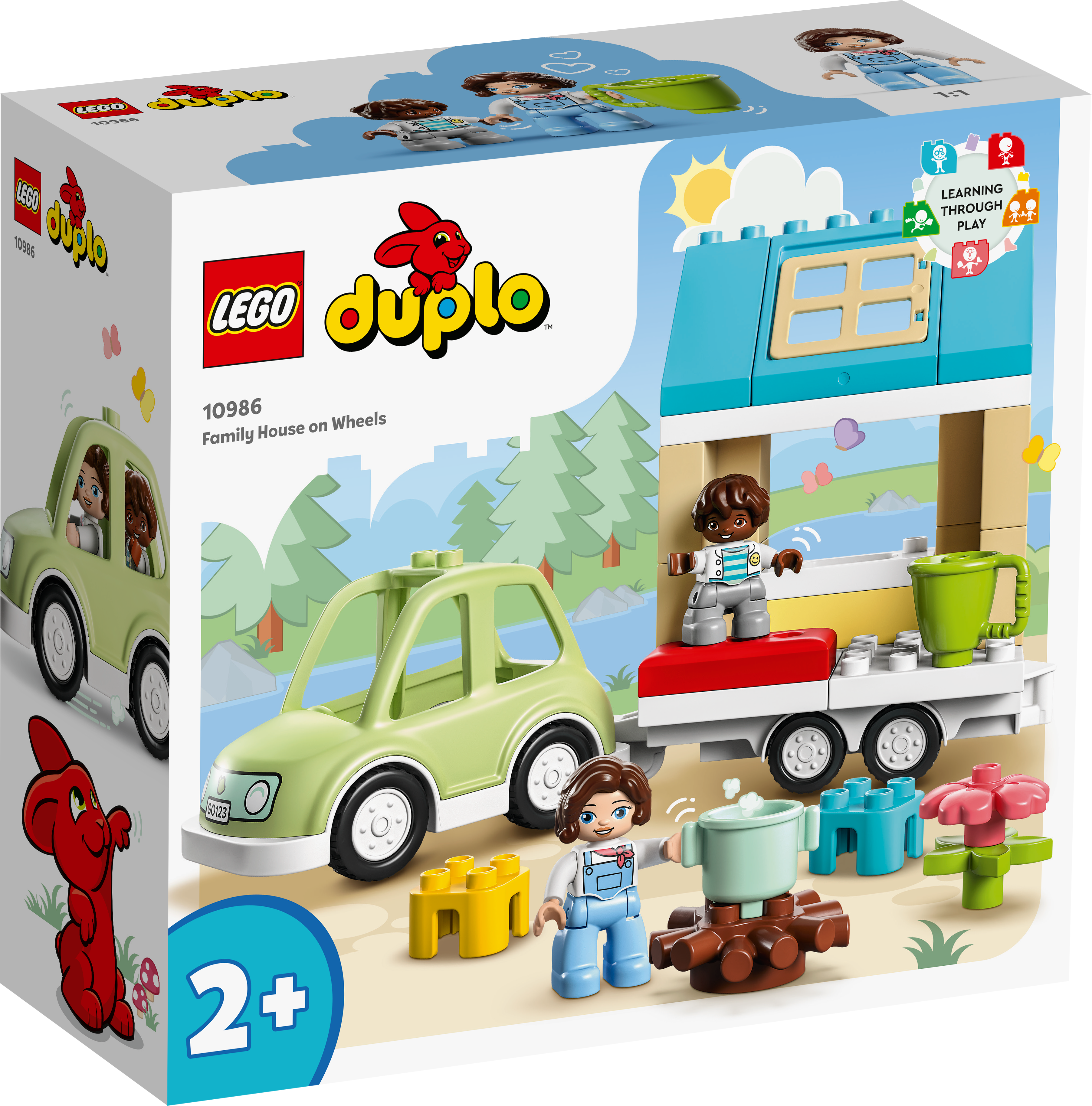 Picture of LEGO DUPLO Town 10986 Family House on Wheels