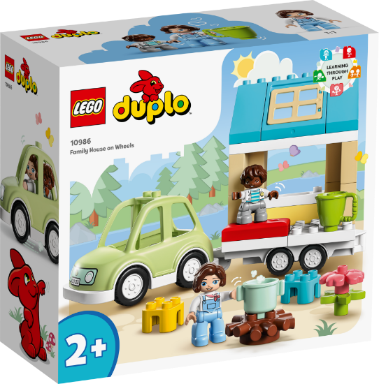 Picture of LEGO DUPLO Town 10986 Family House on Wheels