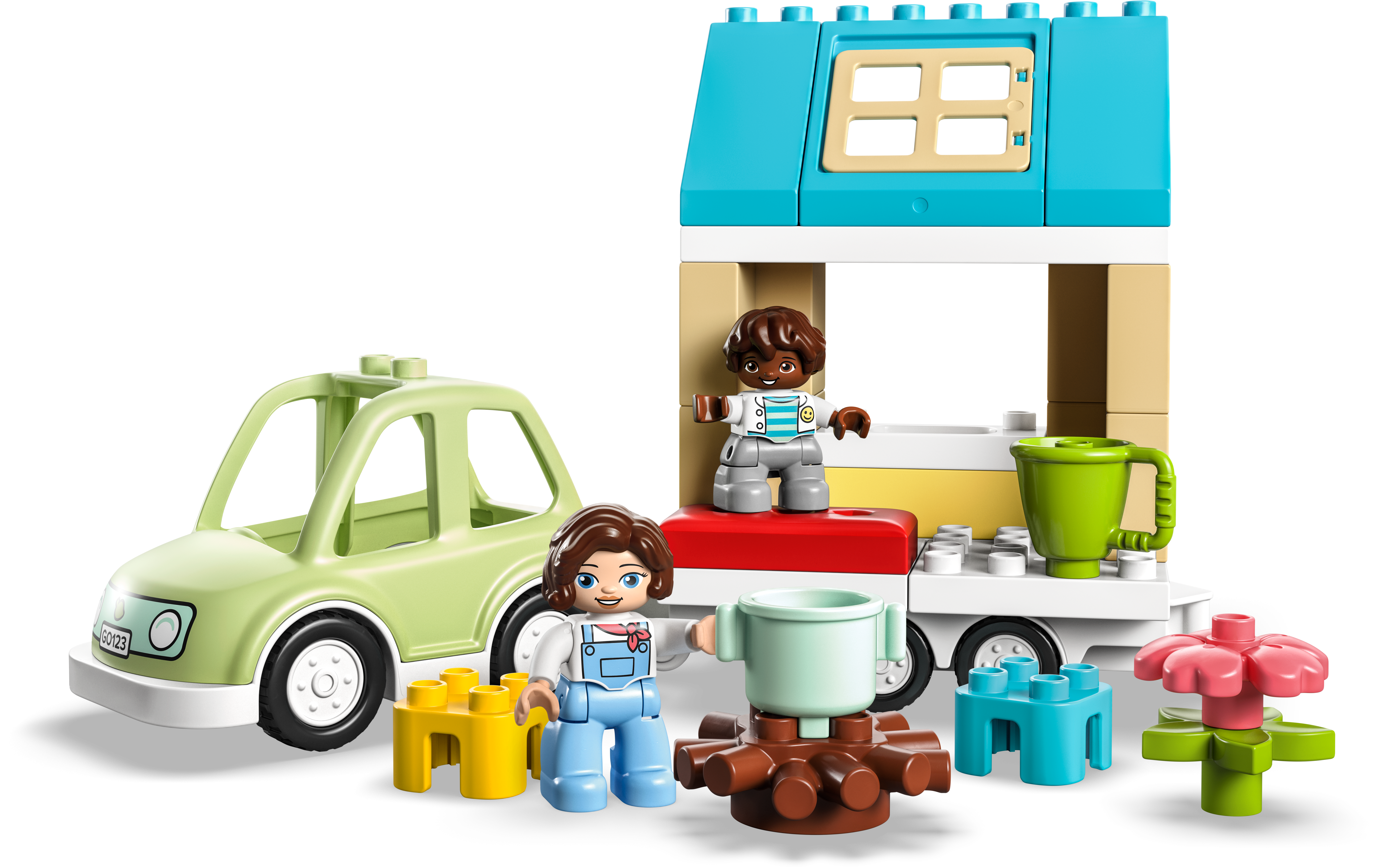 Picture of LEGO DUPLO Town 10986 Family House on Wheels