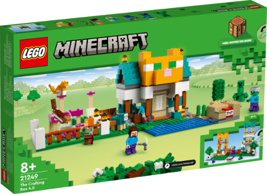 Picture of LEGO Minecraft 21249 The Crafting Box 4 Building Toy Set