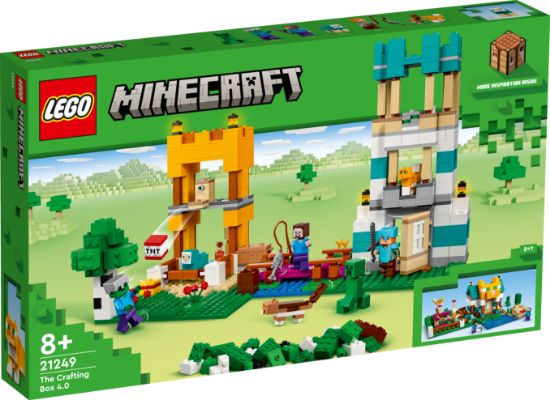 Picture of LEGO Minecraft 21249 The Crafting Box 4 Building Toy Set