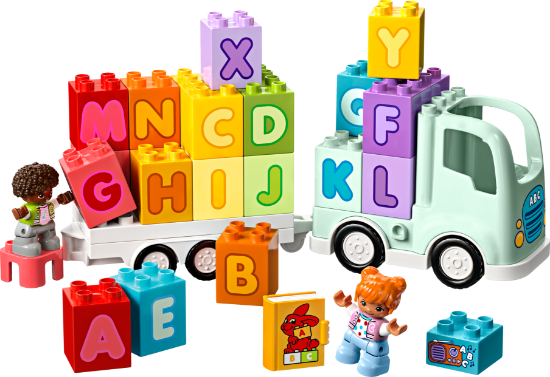 Picture of LEGO DUPLO Town 10421 Alphabet Truck Building Set Toys