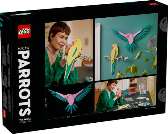 Picture of LEGO Art 31211 The Fauna Collection – Macaw