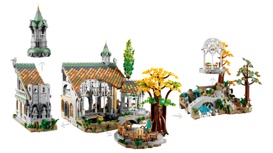 Picture of LEGO Icons 10316 THE LORD OF THE RINGS: RIVENDELL