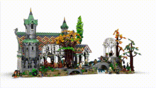 Picture of LEGO Icons 10316 THE LORD OF THE RINGS: RIVENDELL