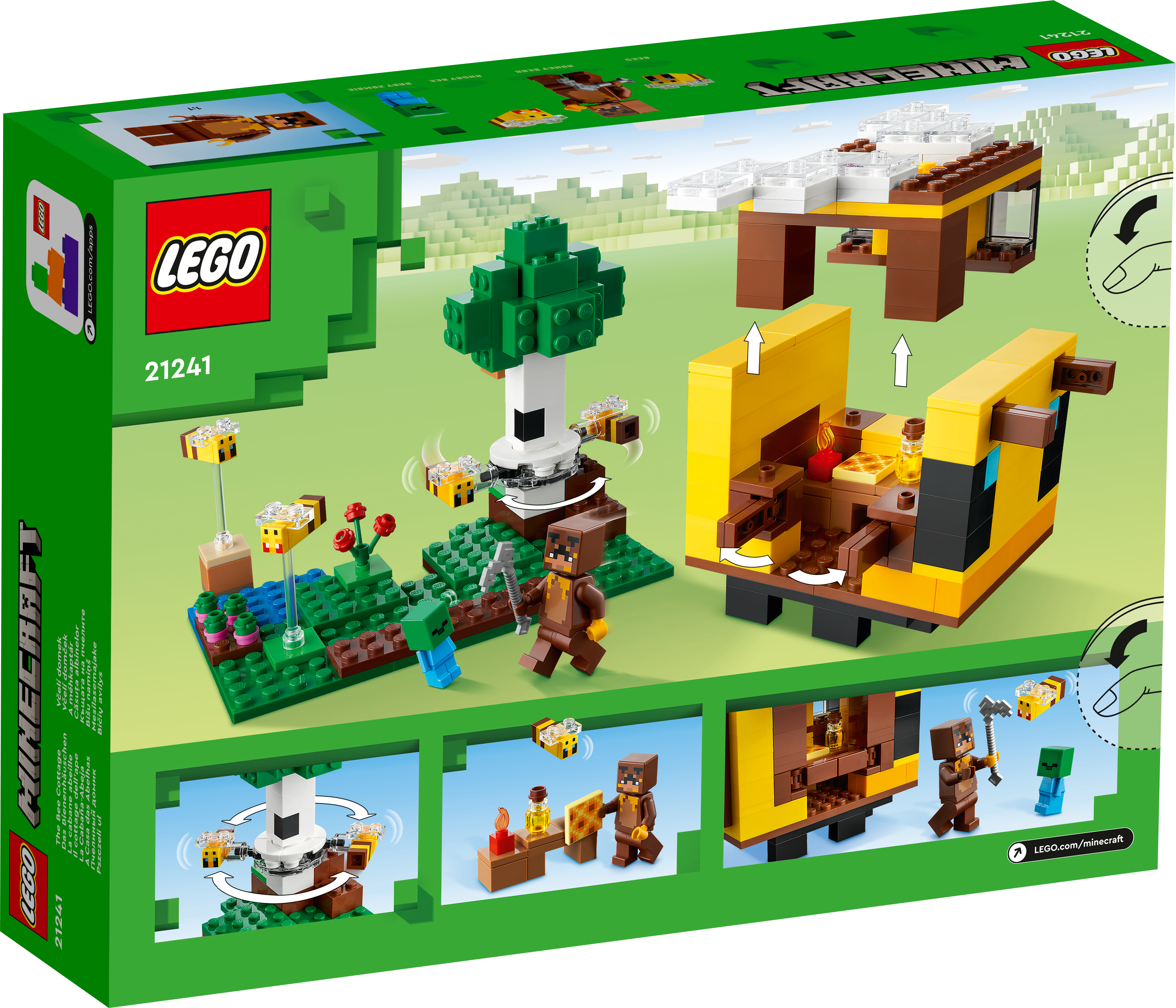 Picture of LEGO Minecraft 21241 The Bee Cottage