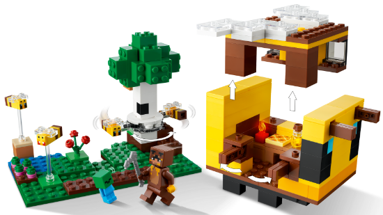 Picture of LEGO Minecraft 21241 The Bee Cottage