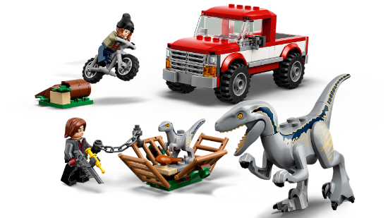 Picture of LEGO JURASSIC WORLD 76946 Blue & Beta Velociraptor Capture