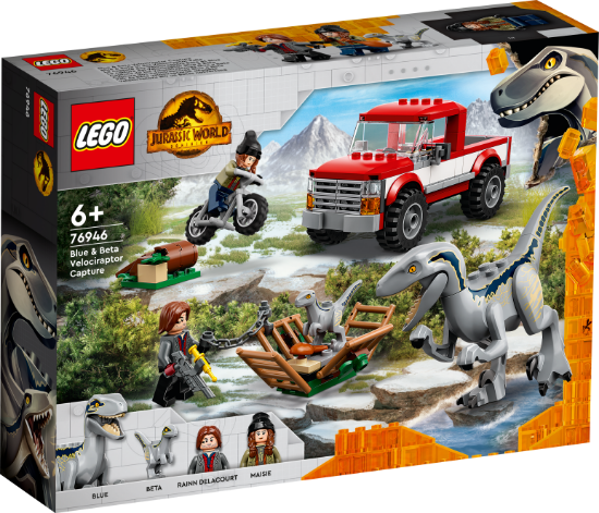 Picture of LEGO JURASSIC WORLD 76946 Blue & Beta Velociraptor Capture