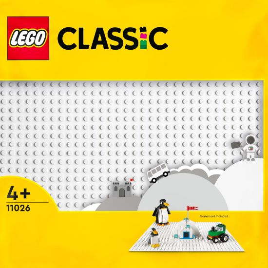 Picture of LEGO Classic  11026 White Baseplate